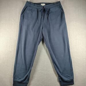 Orvis Mens Classic Collection Navy Sweatpants XL Athleisure Casual